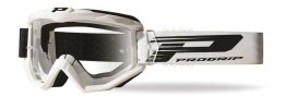 PROGRIP GOGLE PG3201-101 ATZAKI KOLOR BIAŁY (SZYBA PG3213 ANTISCRATCH, ANTI UV) (PG3201/14WH) (3201-101) (PZ3201BI) - WYCOFANE Z