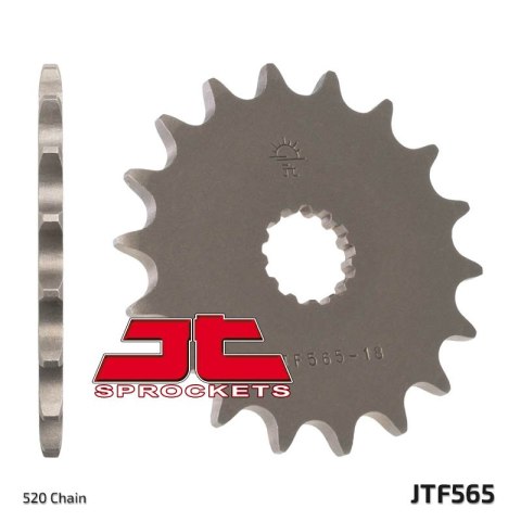 JT ZĘBATKA PRZEDNIA 565 16 SUZUKI GS500E '89-'93 (56516JT) (ŁAŃC. 520) JT ZĘBATKA PRZEDNIA 565 16 SUZUKI GS500E '89-'93 (56516JT) (ŁAŃC. 520)