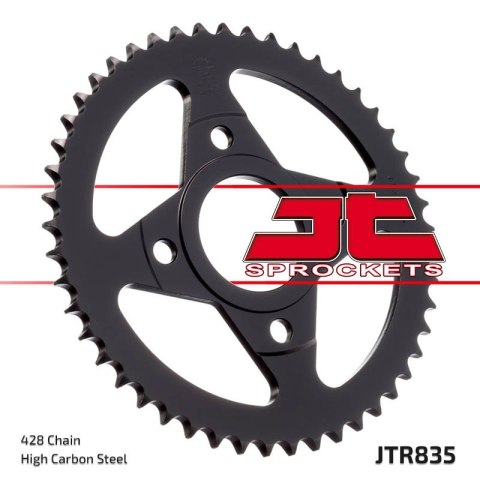 JT ZĘBATKA TYLNA 835 45 YAMAHA TZR 125 88-93 (83545JT) (ŁAŃC. 428) JT ZĘBATKA TYLNA 835 45 YAMAHA TZR 125 88-93 (83545JT) (ŁAŃC. 428)