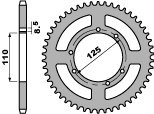 PBR ZĘBATKA TYLNA 4390 56 F HM 50 (CRF 50) (ŁAŃC. 428)