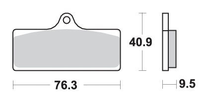 SBS WYPRZEDAŻ KLOCKI HAMULCOWE KH315 TRACK AND SPORT SINTER DO ZACISKU A.P. RACING CP 4488 TWO PAD RADIA, 4 PISTON MONOBLOCK KOL SBS WYPRZEDAŻ KLOCKI HAMULCOWE KH315 TRACK AND SPORT SINTER DO ZACISKU A.P. RACING CP 4488 TWO PAD RADIA, 4 PISTON MONOBLOCK KOL
