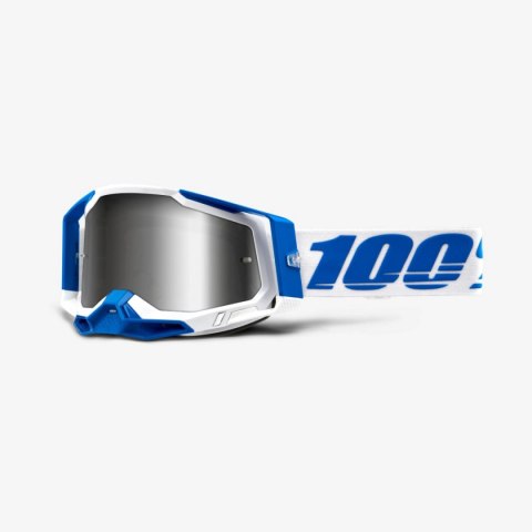 100 PROCENT WYPRZEDAŻ GOGLE RACECRAFT 2 ISOLA - FLASH SILVER LENS - KOLOR BIAŁY/NIEBIESKI SZYBKA SREBRNE LUSTRO 100 PROCENT WYPRZEDAŻ GOGLE RACECRAFT 2 ISOLA - FLASH SILVER LENS - KOLOR BIAŁY/NIEBIESKI SZYBKA SREBRNE LUSTRO