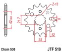 JT ZĘBATKA PRZEDNIA 566 16 / 513 16 KAWASAKI VN 800 A,B,C 96-06 (56616JT) (ŁAŃC. 530)