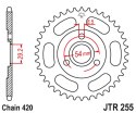 JT ZĘBATKA TYLNA 255 35 HONDA Z 50 MONKEY (25535JT) (ŁAŃC.520)