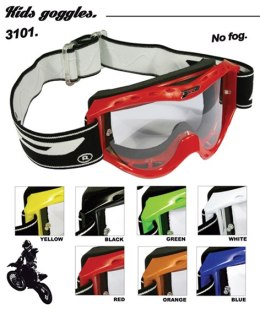 PROGRIP GOGLE PG3101-105 ATZAKI KID DZIECIĘCE KOLOR ŻÓŁTY (SZYBA PG3111 1MM, NO FOG, ANTI UV) (PG3101YL) (3101-105) - PROMOCJA -