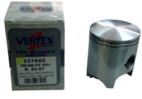 VERTEX TŁOK GAS GAS 125 TXT '02-'21 (53,95MM) (STD.) (PIERŚCIENIE 53009805400 x 2 SZT.) VERTEX TŁOK GAS GAS 125 TXT '02-'21 (53,95MM) (STD.) (PIERŚCIENIE 53009805400 x 2 SZT.)