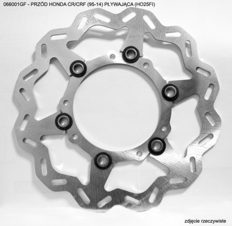 GROSSKOPF WYPRZEDAŻ TARCZA HAMULCOWA PRZÓD HONDA CR/CRF '95-'14 PŁYWAJĄCA (HO25FI) GROSSKOPF WYPRZEDAŻ TARCZA HAMULCOWA PRZÓD HONDA CR/CRF '95-'14 PŁYWAJĄCA (HO25FI)