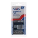 NISSIN 2024/10 KLOCKI HAMULCOWE KH88 PREMIUM SEMI-METALLIC (SPIEK METALICZNY) (ECE R90) (MADE IN JAPAN) (2P-207NS)