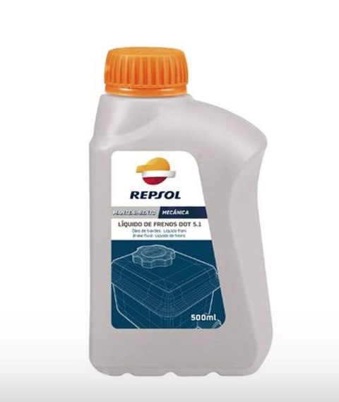 REPSOL PŁYN HAMULCOWY LIQUIDO DE FRENOS DOT-5.1 500ML (25) (ZASTĘPUJE RP701B96) REPSOL PŁYN HAMULCOWY LIQUIDO DE FRENOS DOT-5.1 500ML (25) (ZASTĘPUJE RP701B96)