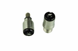 SCAR RACING ODPOWIETRZNIKI AMORTYZATORÓW POWIETRZNYCH WP AERO (M8x1) (M4x0,7) KOLOR CZARNY