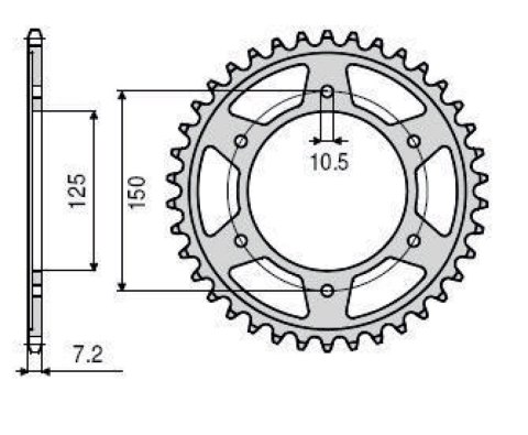 SUNSTAR ZĘBATKA TYLNA 4454 42 KTM 950/990/1190 ADVENTURE / R LC8 '03-'16 (JTR899.42) (ŁAŃC. 525) (445442JT) SUNSTAR ZĘBATKA TYLNA 4454 42 KTM 950/990/1190 ADVENTURE / R LC8 '03-'16 (JTR899.42) (ŁAŃC. 525) (445442JT)