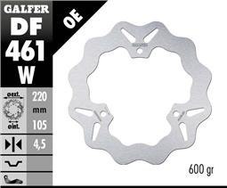 GALFER TARCZA HAMULCOWA TYŁ YAMAHA MT-03 '16-, YZF R3/R25 '15- (220MM) WAVE GALFER TARCZA HAMULCOWA TYŁ YAMAHA MT-03 '16-, YZF R3/R25 '15- (220MM) WAVE