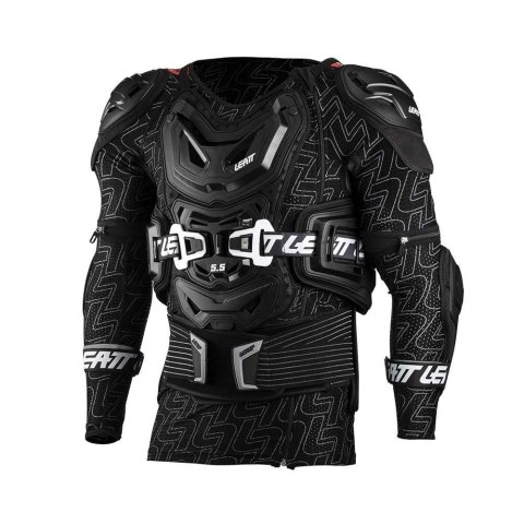 LEATT OCHRANIACZ CIAŁA BODY PROTECTOR 5.5 BLACK KOLOR CZARNY ROZMIAR L/XL (172-184 cm) LEATT OCHRANIACZ CIAŁA BODY PROTECTOR 5.5 BLACK KOLOR CZARNY ROZMIAR L/XL (172-184 cm)