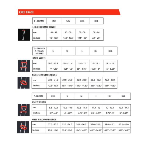 LEATT ORTEZY (OCHRANIACZE STAWU KOLANOWEGO) X-FRAME KNEE BRACE (PARA) ROZMIAR S LEATT ORTEZY (OCHRANIACZE STAWU KOLANOWEGO) X-FRAME KNEE BRACE (PARA) ROZMIAR S