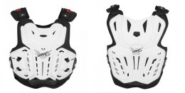 LEATT OSŁONA KLATKI PIERSIOWEJ (BUZER) CHEST PROTECTOR 4.5 WHITE KOLOR BIAŁY