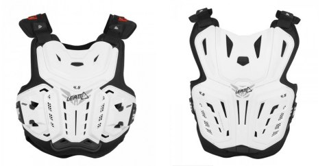 LEATT OSŁONA KLATKI PIERSIOWEJ (BUZER) CHEST PROTECTOR 4.5 WHITE KOLOR BIAŁY