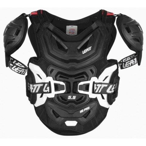 LEATT OSŁONA KLATKI PIERSIOWEJ (BUZER) CHEST PROTECTOR 5.5 PRO HD BLACK KOLOR CZARNY ROZMIAR XXL LEATT OSŁONA KLATKI PIERSIOWEJ (BUZER) CHEST PROTECTOR 5.5 PRO HD BLACK KOLOR CZARNY ROZMIAR XXL