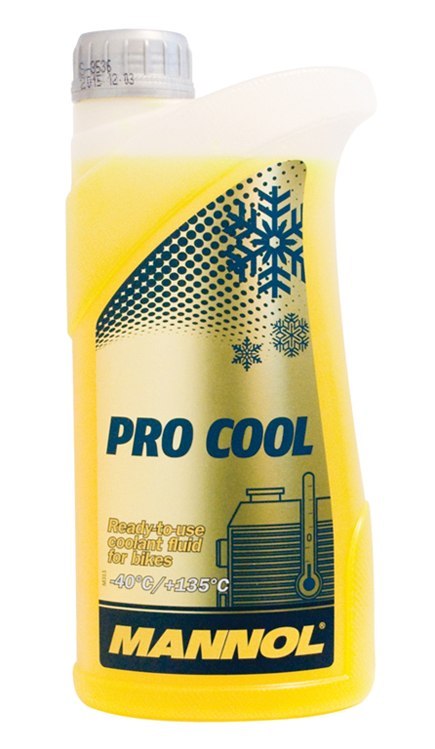 MANNOL PŁYN DO CHŁODNIC PRO COOL 1L MOTOCYKLOWY (-40ST.C/+135ST.C) GOTOWY DO UŻYCIA (960) MANNOL PŁYN DO CHŁODNIC PRO COOL 1L MOTOCYKLOWY (-40ST.C/+135ST.C) GOTOWY DO UŻYCIA (960)