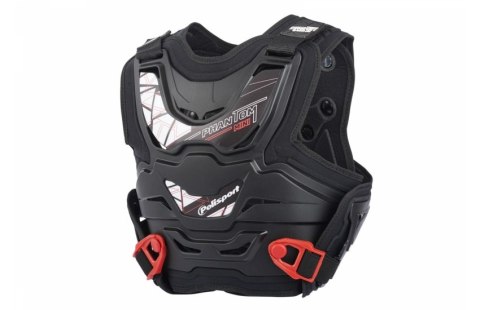 POLISPORT OSŁONA KLATKI PIERSIOWEJ PHANTOM MINI BLACK (DZIECIĘCY) KOLOR CZARNY POLISPORT OSŁONA KLATKI PIERSIOWEJ PHANTOM MINI BLACK (DZIECIĘCY) KOLOR CZARNY