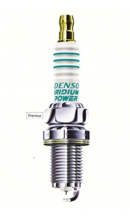 DENSO ŚWIECA ZAPŁONOWA IRYDOWA (IRIDIUM) (FR9BI-11) HONDA VTR1000 SP1 00-01 (4)