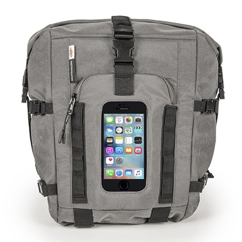 KAPPA TORBA (TANKBAG) NA ZBIORNIK MAGNETYCZNA LUB PLECAK 20L KOLOR SZARY (INSPIRING ADVENTURE) KAPPA TORBA (TANKBAG) NA ZBIORNIK MAGNETYCZNA LUB PLECAK 20L KOLOR SZARY (INSPIRING ADVENTURE)