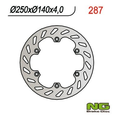 NG TARCZA HAMULCOWA PRZÓD APRILIA RX 50`03-06, ETX 125`85-90, RX 125`89-00 (250X140X4) NG TARCZA HAMULCOWA PRZÓD APRILIA RX 50`03-06, ETX 125`85-90, RX 125`89-00 (250X140X4)