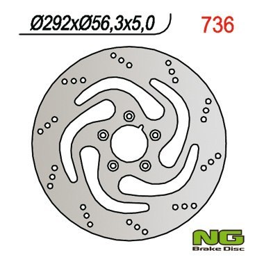 NG TARCZA HAMULCOWA PRZÓD HARLEY-DAVIDSON, SPORTSTER 00-17 (292X56,3X5) NG TARCZA HAMULCOWA PRZÓD HARLEY-DAVIDSON, SPORTSTER 00-17 (292X56,3X5)