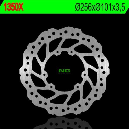 NG TARCZA HAMULCOWA PRZÓD HONDA CRF 250L '12-'22 (256X101X3,5) WAVE(6X6,25MM) NG TARCZA HAMULCOWA PRZÓD HONDA CRF 250L '12-'22 (256X101X3,5) WAVE(6X6,25MM)