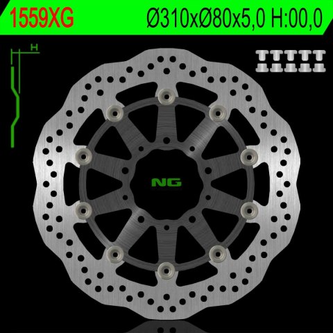 NG TARCZA HAMULCOWA PRZÓD KAWASAKI Z 1000 ABS 15-17, Z 1000 15-17, ZX6R 13-17, Z800 12-18, GTR 1400 07-18, ZZR 1400 06-18 (310X8 NG TARCZA HAMULCOWA PRZÓD KAWASAKI Z 1000 ABS 15-17, Z 1000 15-17, ZX6R 13-17, Z800 12-18, GTR 1400 07-18, ZZR 1400 06-18 (310X8