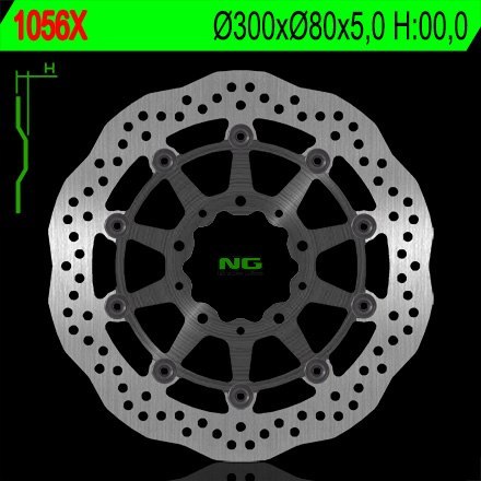 NG TARCZA HAMULCOWA PRZÓD KAWASAKI ZX6R '05-'16, ER6F/N '06-'18, KLE 650 VERSYS '07-'22, Z750, Z1000,ZX10R (300X80X5) (5X10,5MM) NG TARCZA HAMULCOWA PRZÓD KAWASAKI ZX6R '05-'16, ER6F/N '06-'18, KLE 650 VERSYS '07-'22, Z750, Z1000,ZX10R (300X80X5) (5X10,5MM)