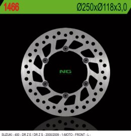 NG TARCZA HAMULCOWA PRZÓD SUZUKI DRZ 400 E/S '00-'09 (250X118X3) (6X6,5MM)