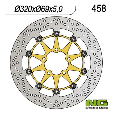 NG TARCZA HAMULCOWA PRZÓD SUZUKI GSXR600/750 '97-'03, GSXR1000 '00-'04, TL1000, GSXR1300 HAYABUSA '99-07 (320x69x5) PŁYWAJĄCA NG TARCZA HAMULCOWA PRZÓD SUZUKI GSXR600/750 '97-'03, GSXR1000 '00-'04, TL1000, GSXR1300 HAYABUSA '99-07 (320x69x5) PŁYWAJĄCA