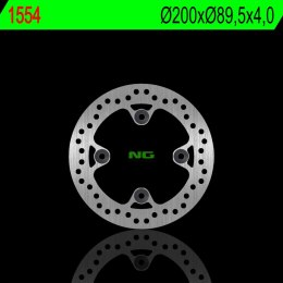NG TARCZA HAMULCOWA PRZÓD SUZUKI LT-A 700/750 KING QUAD 05-08 (200X89,5X4,0MM) (4X10,5MM)