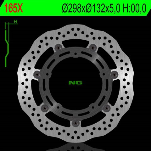 NG TARCZA HAMULCOWA PRZÓD YAMAHA MT-03, MT 09, XS R 900, XV 1900, XV1700, R6 03-04, R3,R25 (298X132X5,0MM) (5X8,5MM) NG TARCZA HAMULCOWA PRZÓD YAMAHA MT-03, MT 09, XS R 900, XV 1900, XV1700, R6 03-04, R3,R25 (298X132X5,0MM) (5X8,5MM)