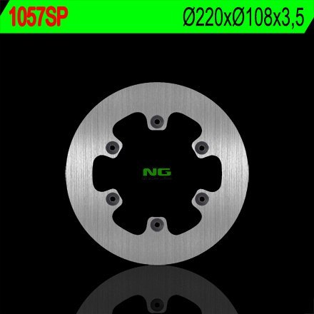 NG TARCZA HAMULCOWA TYŁ GAS GAS 80/515 '94-'11 (220X108X3,5), NG TARCZA HAMULCOWA TYŁ GAS GAS 80/515 '94-'11 (220X108X3,5),