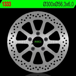 NG TARCZA HAMULCOWA TYŁ HARLEY DAVIDSON 1450/1584/1690/1800 (300X56,3X6) (5X10,5MM) - ZASTĘPUJE NG1525