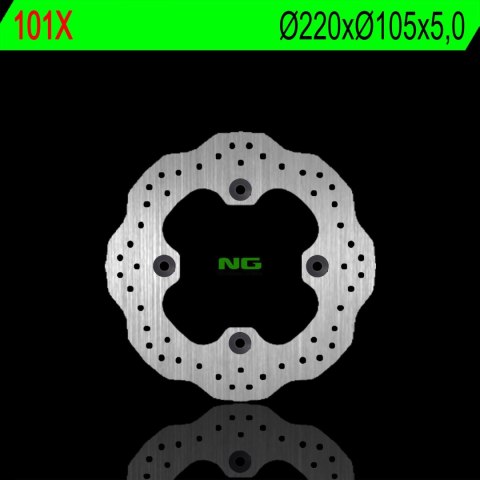 NG TARCZA HAMULCOWA TYŁ HONDA CBR 600F '91-'06, CBR 900, VTR 1000, CBR 250/300R 13-16, CBR 600RR 03-17, CBR 1000RR 09-18 (220X10 NG TARCZA HAMULCOWA TYŁ HONDA CBR 600F '91-'06, CBR 900, VTR 1000, CBR 250/300R 13-16, CBR 600RR 03-17, CBR 1000RR 09-18 (220X10
