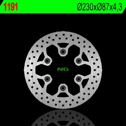 NG TARCZA HAMULCOWA TYŁ HYOSUNG GT 125/250/650 (230X87X4,2) (6X10,5MM) NG TARCZA HAMULCOWA TYŁ HYOSUNG GT 125/250/650 (230X87X4,2) (6X10,5MM)
