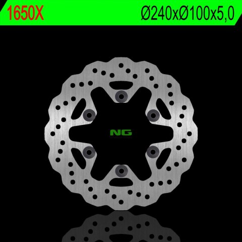 NG TARCZA HAMULCOWA TYŁ KAWASAKI KLX 250 09-20, KLX 300 R '20 (240X100X5,0MM) (6X10,50MM) WAVE NG TARCZA HAMULCOWA TYŁ KAWASAKI KLX 250 09-20, KLX 300 R '20 (240X100X5,0MM) (6X10,50MM) WAVE