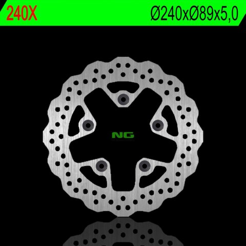 NG TARCZA HAMULCOWA TYŁ SUZUKI GSXR1300 99-07, GSXF, GSF 600/650/1200 , SV 65099-02, KYMCO 125/200/300 08-17 (240X89X5,0MM) (5X1 NG TARCZA HAMULCOWA TYŁ SUZUKI GSXR1300 99-07, GSXF, GSF 600/650/1200 , SV 65099-02, KYMCO 125/200/300 08-17 (240X89X5,0MM) (5X1