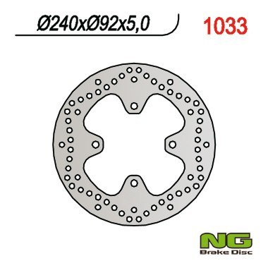 NG TARCZA HAMULCOWA TYŁ YAMAHA X-MAX 125/250 '05-'09 (240X92X5) (4X10,5MM) NG TARCZA HAMULCOWA TYŁ YAMAHA X-MAX 125/250 '05-'09 (240X92X5) (4X10,5MM)