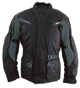 ROLEFF PROMOCJA KURTKA TEKSTYLNA DŁUGA Z MEMBRANĄ WIND-TEX MODEL COLOGNE KOLOR CZARNY ROZMIAR 4XL