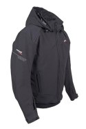 ROLEFF PROMOCJA KURTKA TEKSTYLNA SOFTSHELL KRÓTKA MODEL RO1513 (3W1) KOLOR CZARNY ROZMIAR M