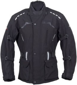 ROLEFF WIELKA PROMOCJA KURTKA TEKSTYLNA DŁUGA SOFTSHELL MODEL RO1512 (3W1) KOLOR CZARNY ROZMIAR S