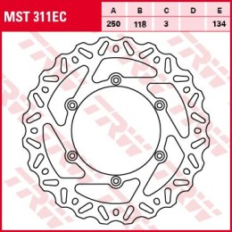 TRW ZF TARCZA HAMULCOWA PRZÓD SUZUKI RM 125 / 250 89-12, DR 250 95-07, DRZ 400 00-05, YAMAHA YZ / WRF 01-07, WR / YZ 426 / 450 0