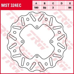 TRW ZF TARCZA HAMULCOWA TYŁ HONDA CR 80 92-02, CR 85 03-08, CRF 150 07-19 (PROMOCJA)