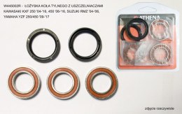 ATHENA ŁOŻYSKA KOŁA TYLNEGO Z USZCZELNIACZAMI KAWASAKI KXF 250 '04-'16, 450 '06-'16, SUZUKI RMZ '04-'06, YAMAHA YZF 250/450 '09-