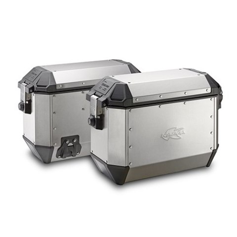 KAPPA KUFRY BOCZNE 36L MONOKEY KMS36A K'MISSION ALUMINIOWE (PARA = 2 SZT) + DODATKOWY ZAMEK - DO STELAŻY BOCZNYCH KL, KLR, KLO, KAPPA KUFRY BOCZNE 36L MONOKEY KMS36A K'MISSION ALUMINIOWE (PARA = 2 SZT) + DODATKOWY ZAMEK - DO STELAŻY BOCZNYCH KL, KLR, KLO,