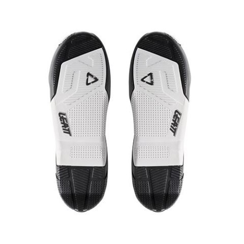 LEATT PODESZWA (PARA) DO BUTÓW CROSS 4.5/5.5 FLEXLOCK SOLE PAIR WHITE/BLACK KOLOR BIAŁY/CZARNY ROZMIAR 47/48 (CZĘŚCI ZAMIENNE) LEATT PODESZWA (PARA) DO BUTÓW CROSS 4.5/5.5 FLEXLOCK SOLE PAIR WHITE/BLACK KOLOR BIAŁY/CZARNY ROZMIAR 47/48 (CZĘŚCI ZAMIENNE)