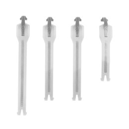LEATT ZESTAW PASKÓW DO BUTÓW CROSS GPX 5.5 FLEXLOCK STRAP KIT WHITE KOLOR BIAŁY (CZĘŚCI ZAMIENNE)